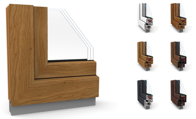 Műanyag ablak színek