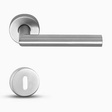 Thema pro inox bb tollas kulcsnyílású, rozettás kilincs *6000078302-K*