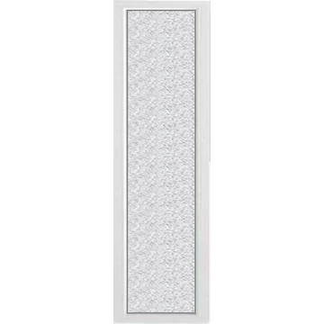 40x210 oldalvilágító fix üvegezéssel fehér színben EXTRA hőszigetelésű 3 rétegű GRÍZ üveggel RP