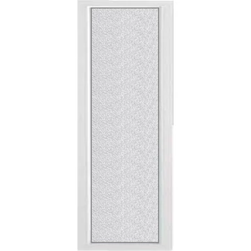 50x210 oldalvilágító fix üvegezéssel fehér színben EXTRA hőszigetelésű 3 rétegű GRÍZ üveggel RP