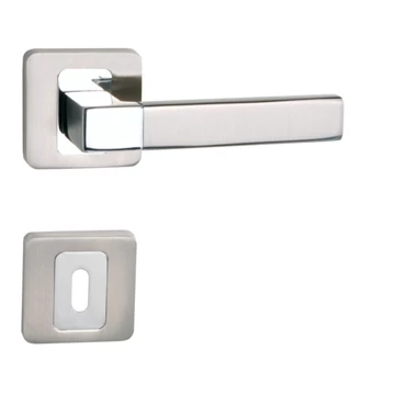 Florida króm-szatén nikkel bb tollas kulcsnyílású, rozettás kilincs *6000073301-K*