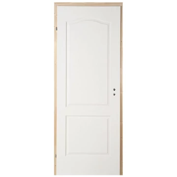 75x210 Dusa tele lemezelt fa beltéri ajtó gerébtokkal balos