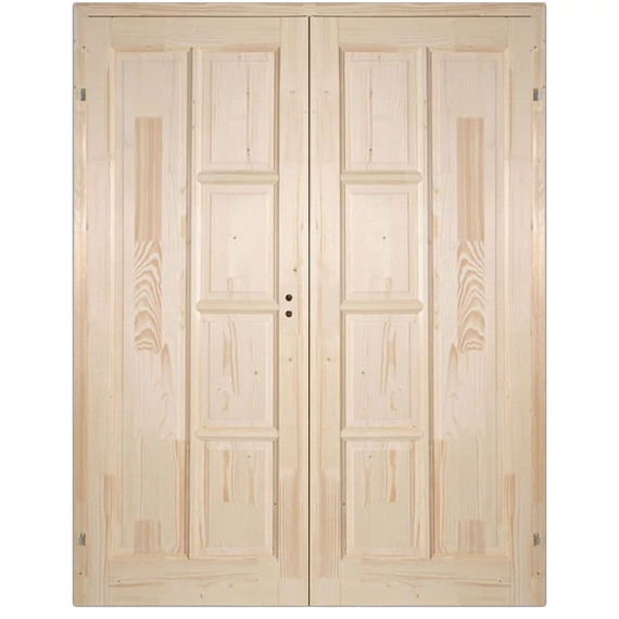 140x210 Mecsek tele fenyőfa beltéri ajtó balos