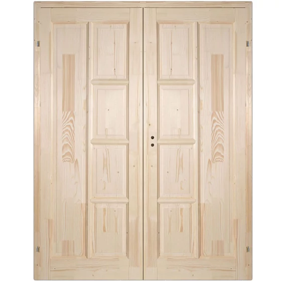 140x210 Mecsek tele fenyőfa beltéri ajtó jobbos