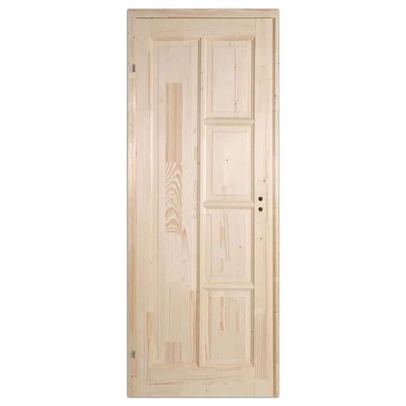 75x210 Mecsek tele fenyőfa beltéri ajtó balos