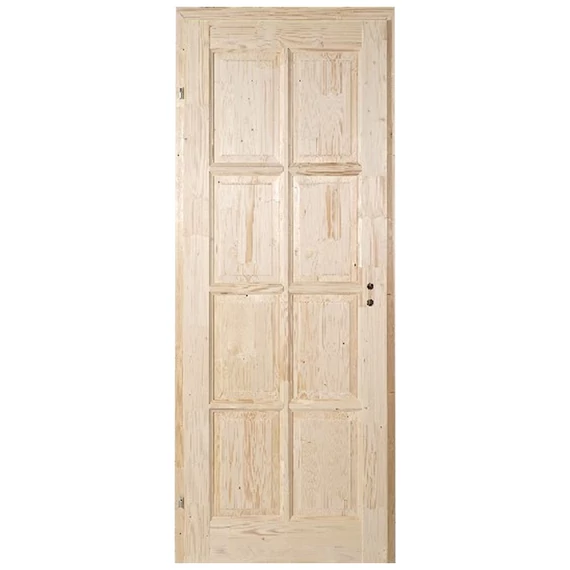 75x210 Alföld tele fenyőfa beltéri ajtó balos