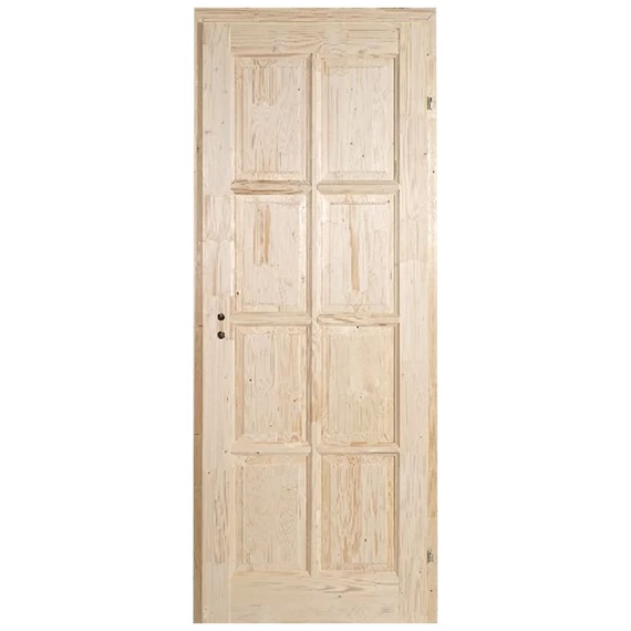 75x210 Alföld tele fenyőfa beltéri ajtó jobbos