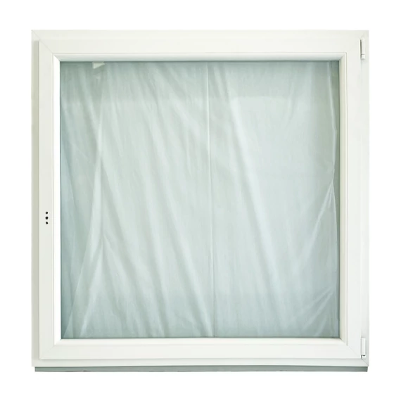 150x150 Rehau bukó nyíló jobbos műanyag ablak fehér 6 kamrás 2 rétegű üveggel