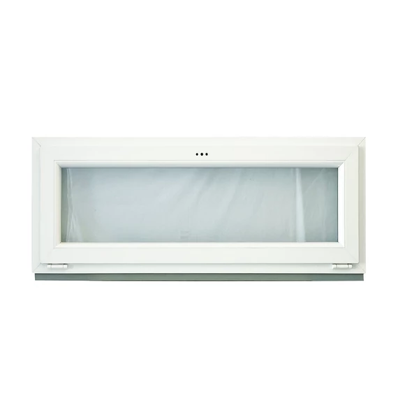 120x60 Rehau bukó műanyag ablak fehér 6 kamrás 3 rétegű üveggel