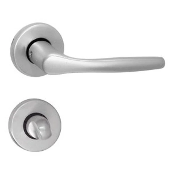 Christie alumínium f1 wc záras, rozettás kilincs 6000091501-E