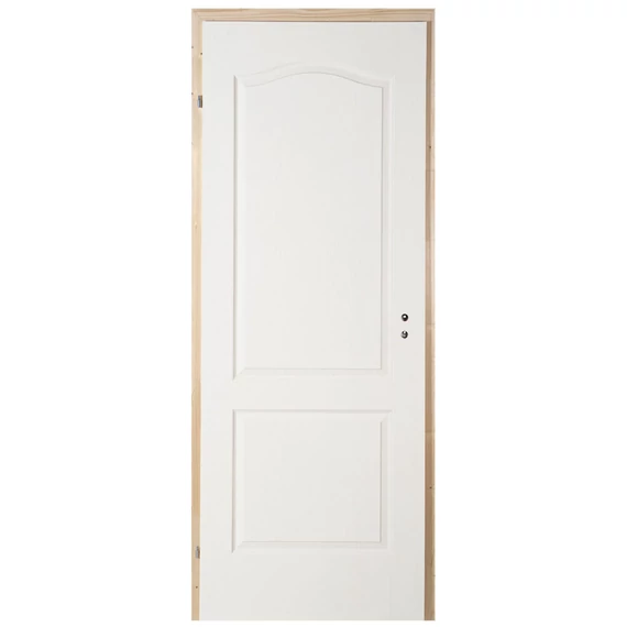 100x210 Dusa tele lemezelt fa beltéri ajtó gerébtokkal balos