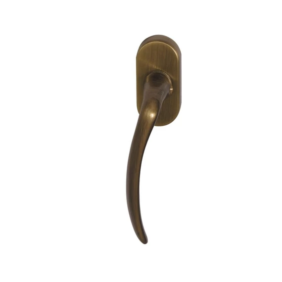 Raffaella súrolt bronz ablakkilincs BALOS *6000127102-B-K*