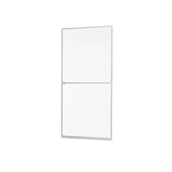 Szunyogháló ajtó keretes nyíló jobbos 90x210 redőnyös erkélyajtóhoz aluminium kerettel 