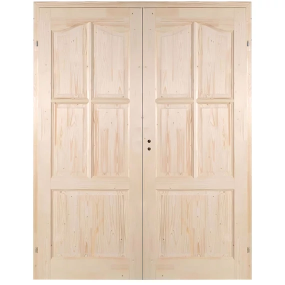 140x210 Mátra tele fenyőfa beltéri ajtó jobbos
