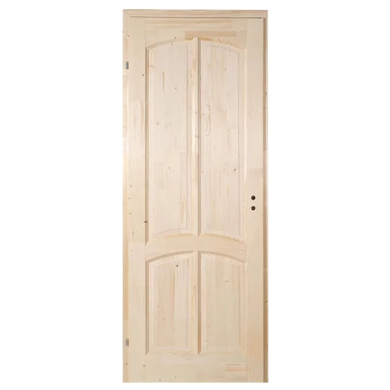 75x210 Pilis tele fenyőfa beltéri ajtó balos