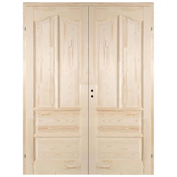 140x210 Róna tele fenyőfa beltéri ajtó jobbos
