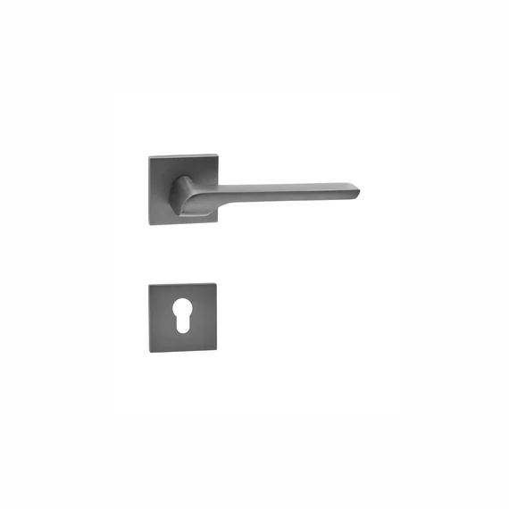 Sydney antracit pz cilinderhelyes, rozettás kilincs *6002090003-K*