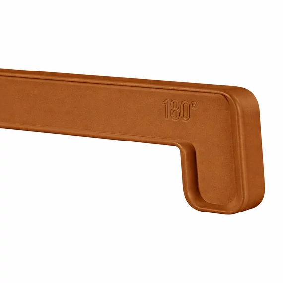 Párkány-hossztoldó-kamrás-manyag-párkányhoz-világosbarna-színben